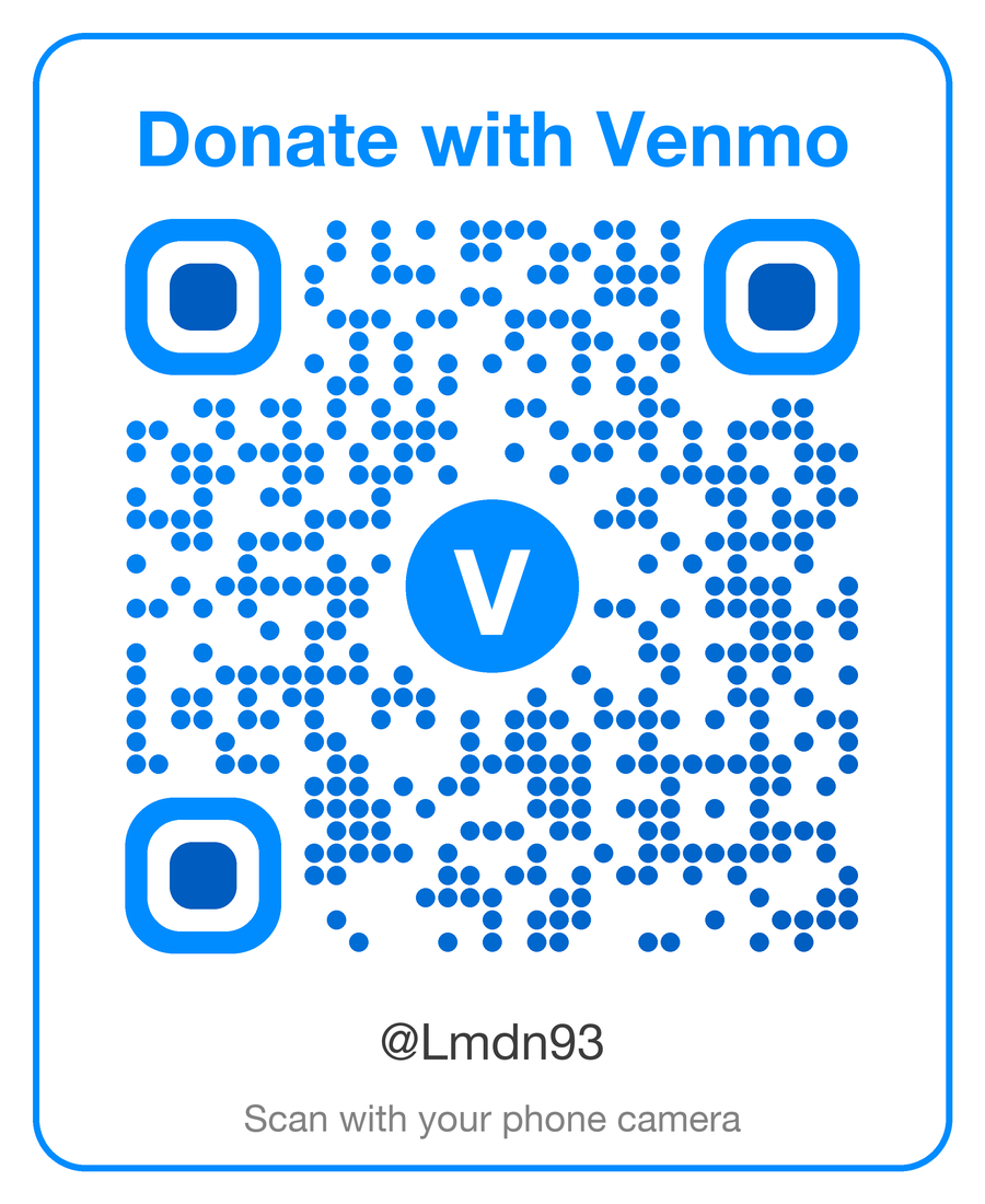 Donate via Venmo to @Lmdn93